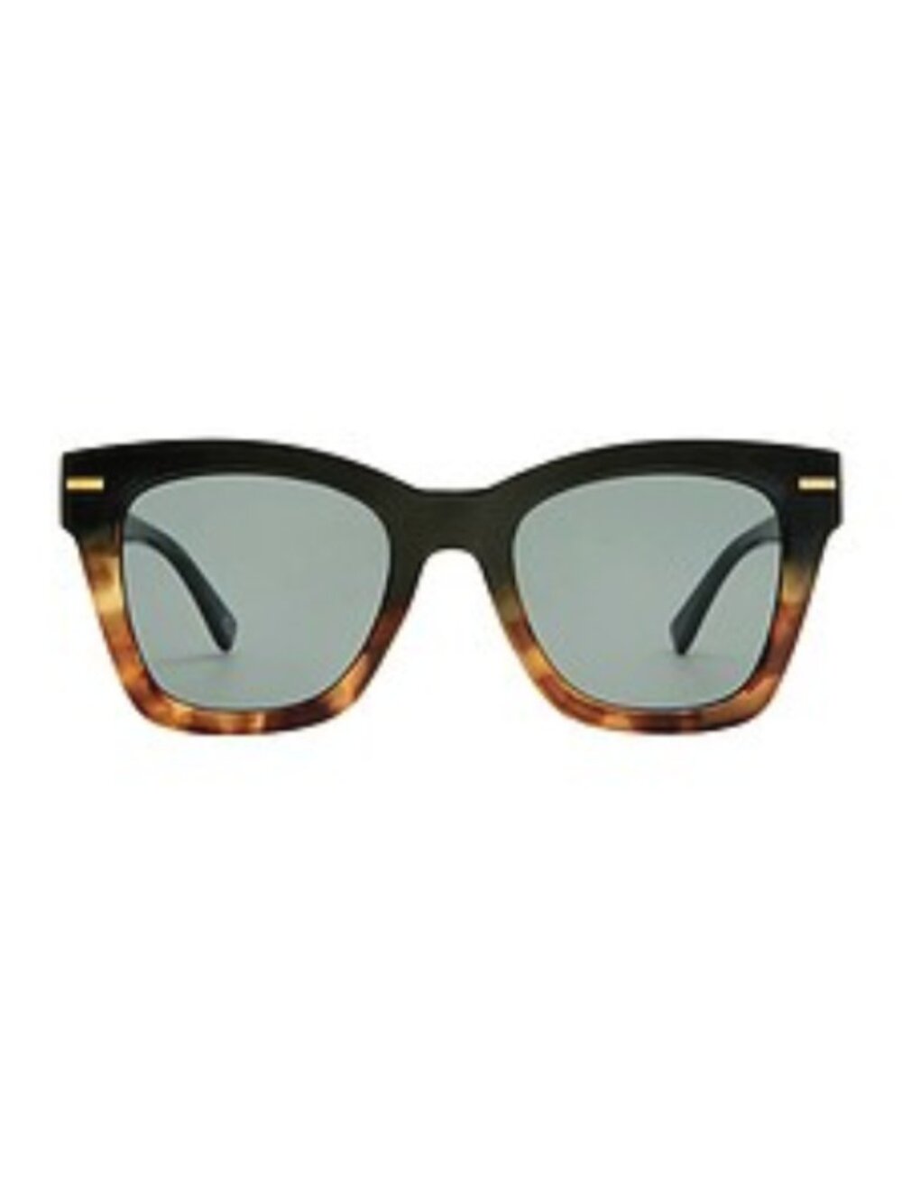 AIRE Intergalactic Sunglasses in Black Tort Splice & Smoke Mono